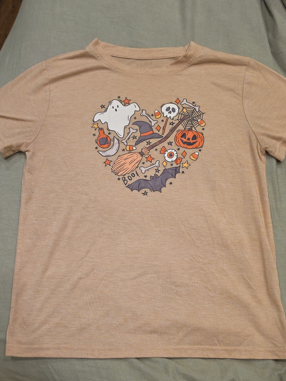Graphic Short Sleeve Tee in Brown